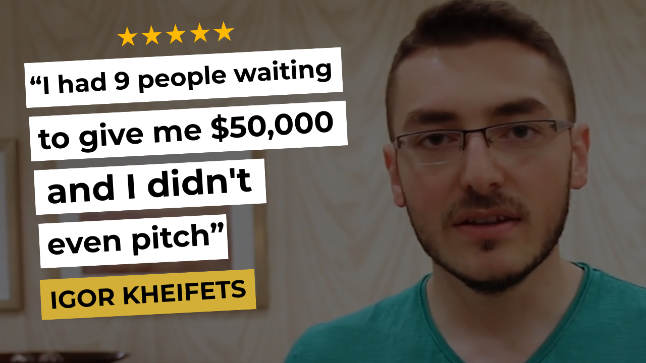 Igor Kheifets testimonial